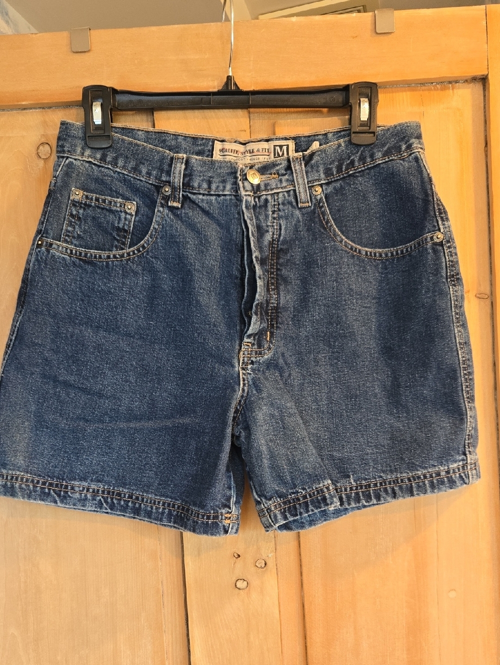 Maurices Dark Blue Denim Jean Shorts